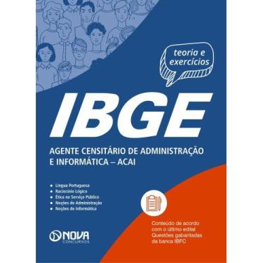 Imagem de Apostila IBGE 2024 - Agente Censitário de Administração e Informática 