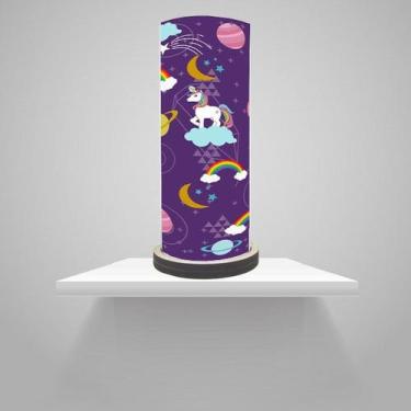 Imagem de Abajur decorativo Infantil Unicórnio - Premium