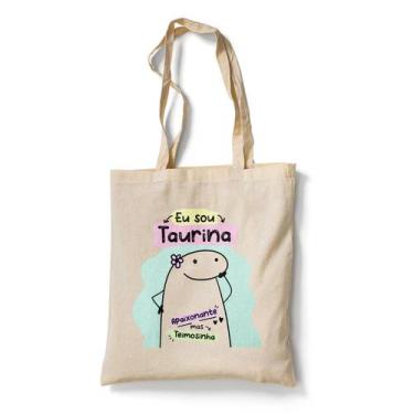 Imagem de Bolsa Ecológica Ecobag Flork Signo Touro Tourina - Premium