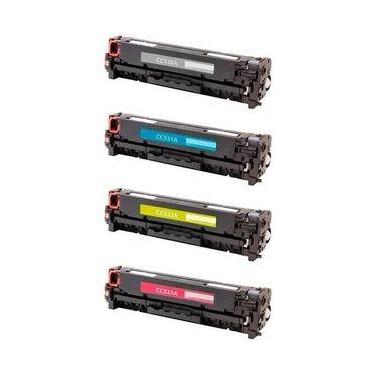 Imagem de Kit 04 Toner 304A (CC530) Compatível CP2025dn - Digital Qualy