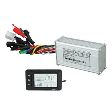 Imagem de Kit de Controlador de Bicicleta Elétrica, Painel de Exibição LCD de Bicicleta Elétrica Kit de Controlador Sem Escova Kit de Modificação de Bateria de Lítio de Bicicleta Elétrica