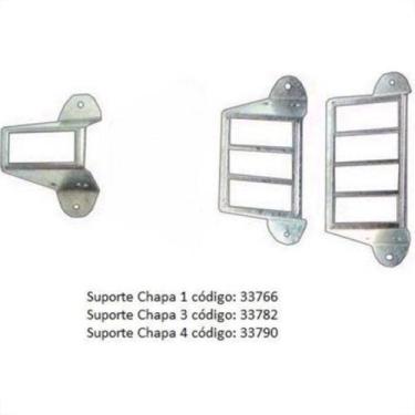 Imagem de Suporte Disjuntor Comum 03 34 - Kit C/10 - SUBRAP