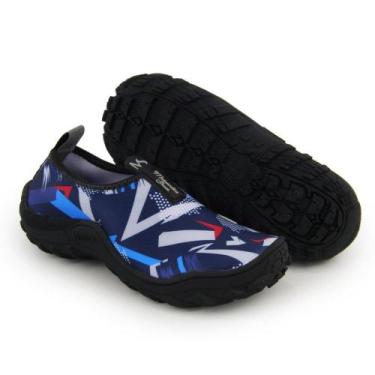 Imagem de Sapatilha Náutica Neoprene Aventuras Pesca Bike Rapel - Moscardine, Az