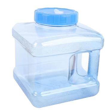 Imagem de Garrafa de água do Destilador PP, Projetar Vários Propósitos de Compatibilidade Ampla Duração do Recipiente de água Portátil Ao Ar Livre por Muito Tempo para Beleza Em Casa (azul