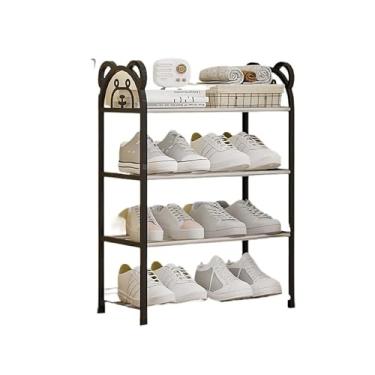 Imagem de Sapateira 4/5 andares Organizador de Sapatos Tenis 8 Pares Desmontavel sapateira hall de entrada estante organizadora (8*/4 andar)