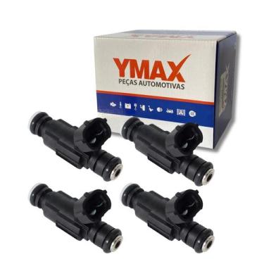 Imagem de Kit 4 Bico injetor Fox Gol Polo Up Voyage 1.0 12v Flex - ymax