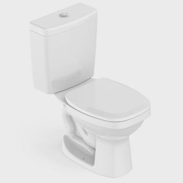 Imagem de Kit 3 Vaso Sanitários com Caixa Acoplada e Assento Art Incepa