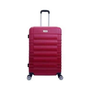 Imagem de Mala de Viagem Expansiva Rodinha Dupla Rígida Avião Embarque Bagagem Grande 28kg Abs-Unissex