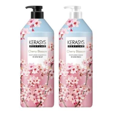 Imagem de Conjunto Kerasys Cherry Blossom - Shampoo e Condicionador Perfumado (1