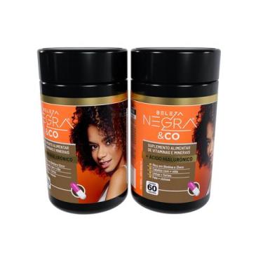 Imagem de HairCaps Suplemento Capilar Beleza Negra Co.  - Beleza Negra & Co