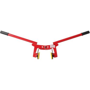 Imagem de ZDJZMGZ Elevador de laje de granito com braço de suporte duplo, braçadeiras de elevação para pedra/meio-fio/tijolo/mármore, grampos de pedra resistentes com alça de borracha (M-abertura 12-24 cm)