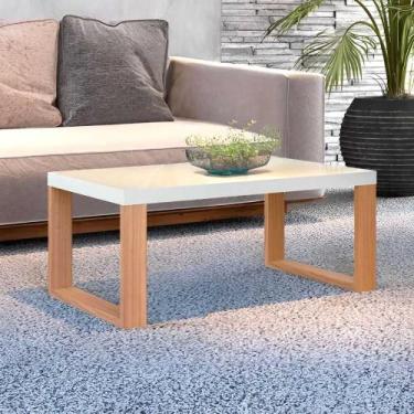 Imagem de Mesa de Centro Madeira Industrial 67 cm Dalla Costa 100% MDF - Pradel 