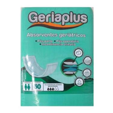 Imagem de Absorvente Adulto Geriátrico Unissex Geriaplus - 50 Unidades