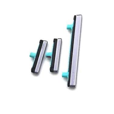 Imagem de Botão de volume liga/desliga lateral para Samsung Galaxy S8/S8 Plus (cinza claro)