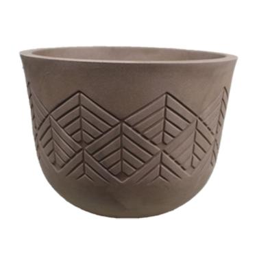 Imagem de Vaso Redondo 33 Tribo Japi Macchiato