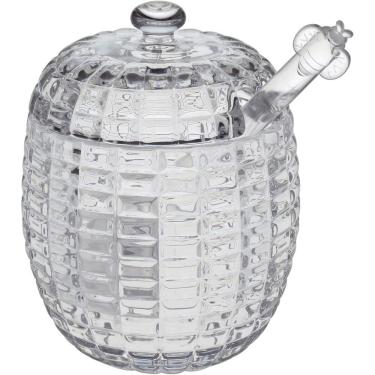 Imagem de Meleira 11X8X8Cm 170Ml Vidro Transp Com Colher