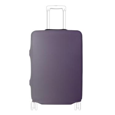 Imagem de Joisal Capa de terno cinza gradiente serve para identificador de bagagem de 45 a 81 cm, Gradiente cinza (1), M 22-24 in