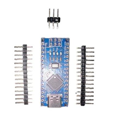 Imagem de Placa Nano ATmega328P, Placa de Desenvolvimento com USB Type-C, CH340G, 32KB Flash, 14 Pinos I/O compativel Arduíno