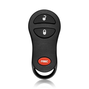 Imagem de Controle remoto de entrada sem chave para carro GQ43VT17T 315MHz 3 botões de substituição para Chrysler Crossfire Voyager Dodge Caravan Dakota Durango Grand Ram Jeep Plymouth 1998-2008