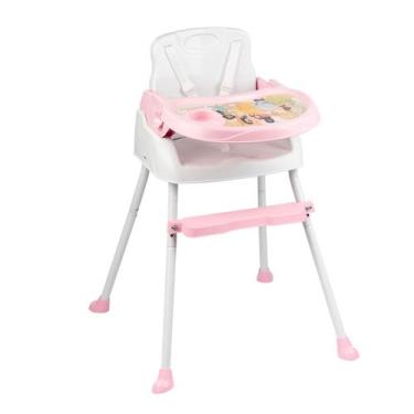 Imagem de Cadeira de alimentação bebê portátil 3em1 Styll Baby cadeirão Princesa