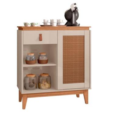 Imagem de Aparador Buffet Sala de Jantar e Estar Balcão Bancada Cantinho Do Café