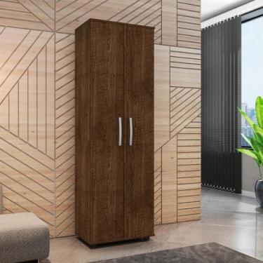 Imagem de Armário Multiuso com 2 Portas Floriano Malbec - CASA H
