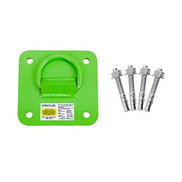 Imagem de FRONTLINE FALL PROTECTION COP01 Concrete and Steel D-Ring Reusable Anchor Plate | Concrete Walls,Ceilings,Columns | ASTM rated steel | OSHA & ANSI Compliant