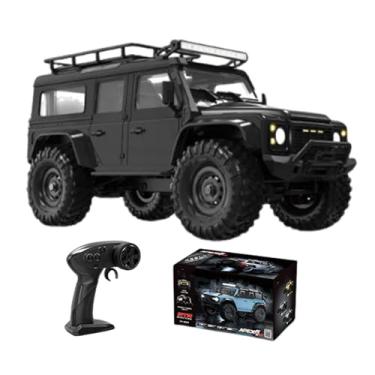 Imagem de Carro De Controle Remoto | Veículo Todo o Terreno Rádio Controlado 1 16 - Modelo Crawler com Caminhão LED 2.4g Brinquedos para Crianças e Adultos, Diversão em Casa, Exterior, Parque, Festas e