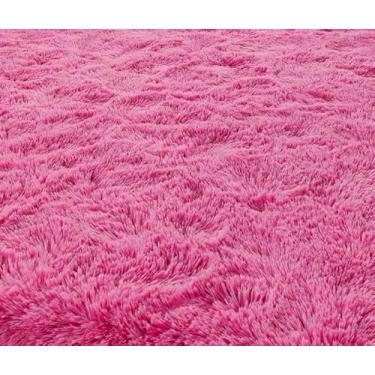 Imagem de Tapete Sala 2,00 x 3,00 Grande Quarto Peludo Felpudo(Pink)