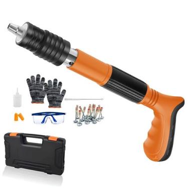 Imagem de Pistola Fixaçao Finca Pino EPI Rebitadeira Açao Direta Drywall Alvenar