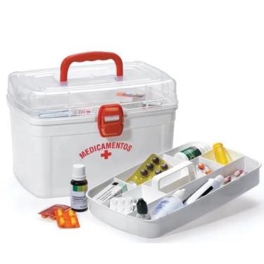 Imagem de Maleta para Medicamentos Grande Frasqueira Nitron