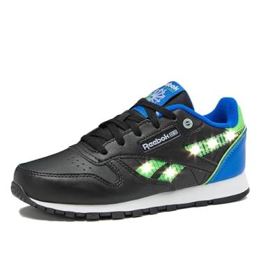 Imagem de Reebok Tênis infantil unissex Royal Prime 2.0 com duas alças, Azul batik/giz/âmbar elétrico, 13.5 Little Kid
