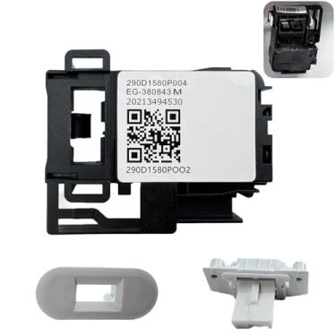 Imagem de CEYHTLY WH01X27954 Interruptor de bloqueio de tampa de arruela compatível com GE Hotpoint substituição de trava de tampa de máquina de lavar substitui WH01X24114 290D1580P001 290D1580P002 290d1580p004