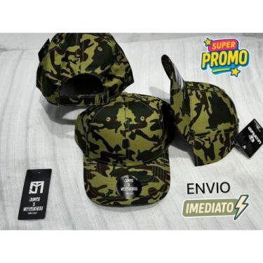 Imagem de Boné camuflado, com estilo pescador ,trilha, casual - NoBrand