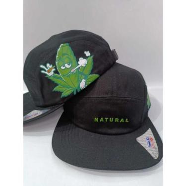 Imagem de bone chapeu five masculino feminino aba reta JM snapback five panel - 