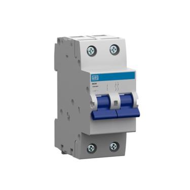 Imagem de Disjuntor Din Bipolar 10A C 3Ka Weg