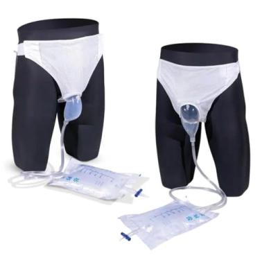 Imagem de Coletor de Urina Feminino/Masculino Incontinência Cadeirante Acamado Pós-Cirúrgico UN Longevitech (Masculino)