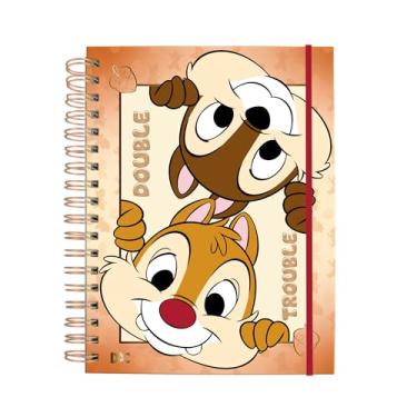 Imagem de DAC - Caderno Smart Universitário com 80 folhas (90g) Fechamento em Elástico - Tico e Teco