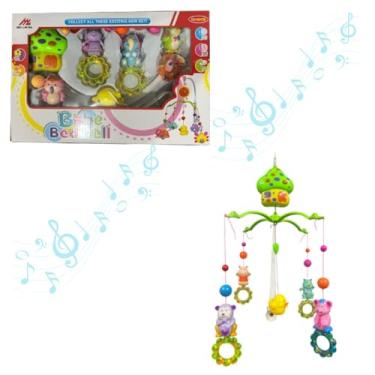 Imagem de BBR Móbile Carrinho De Bebê Berço Brinquedo Musical para Bebês de 0 a 12 meses