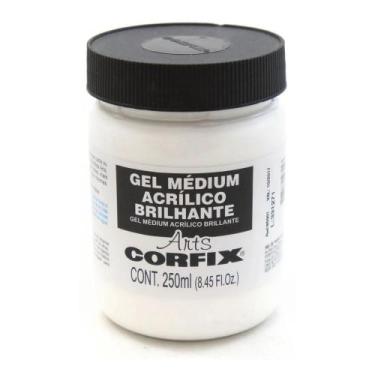 Imagem de Gel Medium Acrílico Brilhante Arts Corfix 250ml