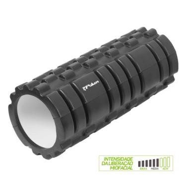 Imagem de Rolo de Massagem Liberação Miofascial Texturizado Z - EVA+PVC - 33x14c