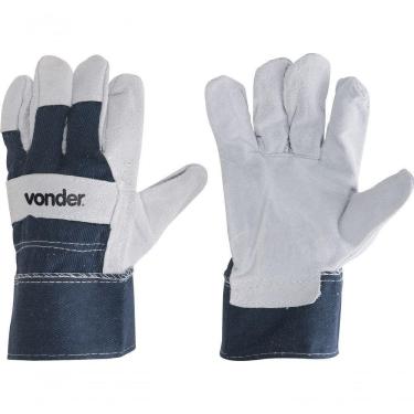 Imagem de Luva Mista 7cm Palma Raspa Dorso Jeans Ca29890 Vonder