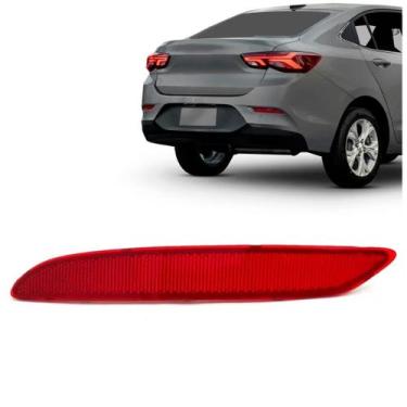 Imagem de Refletor Parachoque Traseiro Onix Sedan 2020 a 2022 - SP ACESSÓRIOS, E