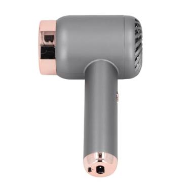 Imagem de Secador de Cabelo Iônico Sem Fio, Secador Portátil de Secagem Rápida para Dormitório Doméstico, Modos Quente e Frio, Motor de Alta Potência, Ideal para Viagens (cinza escuro)