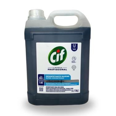Imagem de Desinfetante Concentrado Marine 5L Cif