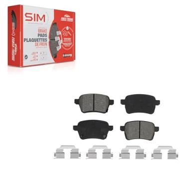 Imagem de Pastilhas de freio a disco semimetálicas traseiras SIM-1722 para Fiat 500L 2014-2020