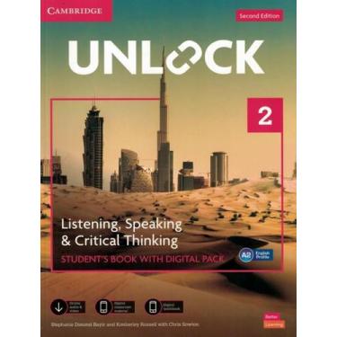 Imagem de Livro - Unlock 2 - Listening, Speaking And Critical Thinking Sb With D