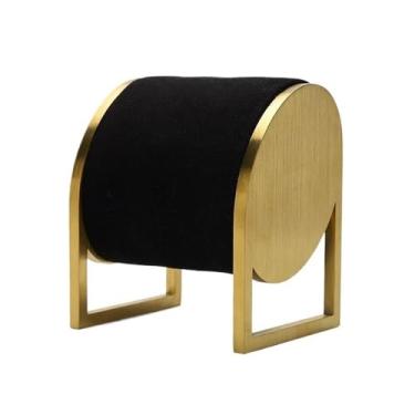 Imagem de hezhuhe2258 Jewelry Towers pulseira de relógio de aço inoxidável expositor balcão janela de exibição com adereços de exibição de joias (preto)