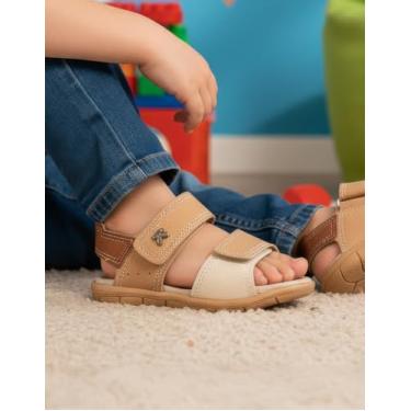 Imagem de Sandália Infantil Menino Klin Tic Tac Velcro 171262000