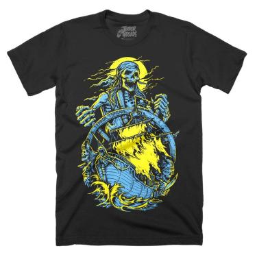 Imagem de Camiseta ROCKINSTONE Ghost Ship Halloween 2025 180gsm